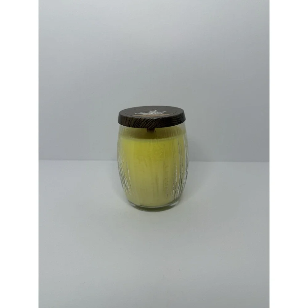 Yankee Candle Pure Radiance Crackling Ice Crystal Candle 14.5 oz Wood Wick